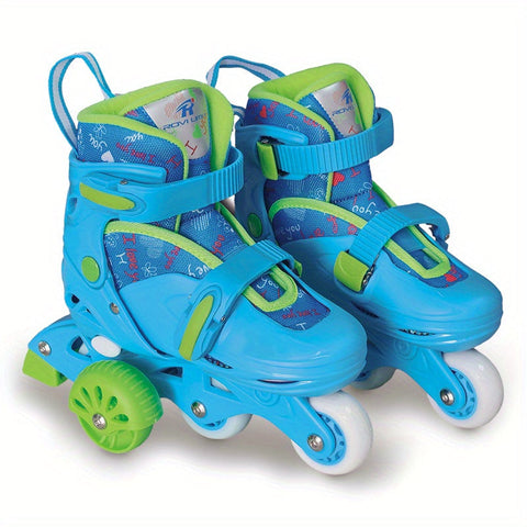 LichtBlits Verstellbare Rollerskates - Für Kinder mit Stil und Geschwindigkeit