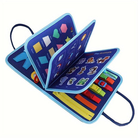Busy Book Educatives Spielset – Lehrreiches und Interaktives Spielbuch für Kinder