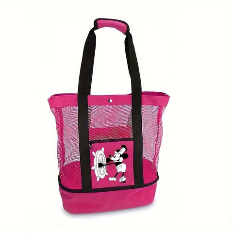 Mickey Mouse Strandtasche – Leicht und Praktisch mit Doppellage für Extra Schutz