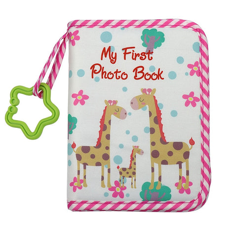 Giraffen-Themen Fotoalbum – Nachhaltiges Erinnerungsbuch für die ersten Fotos deines Babys