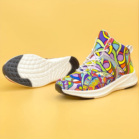 Damen Bunte Sneakers – Rutschfeste Ganzjahresschuhe