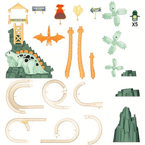 Dino Kletterbahn Spielset - Für Spannendes Dino Abenteuer