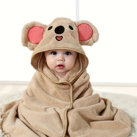 SnuggleSoft Baby Kapuzenhandtuch – Schnell trocknend & Ultra weich