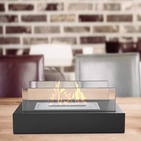 Serene Flame Luxe Feuerstelle – Schaffe Magische Abende mit Feuer und Stil