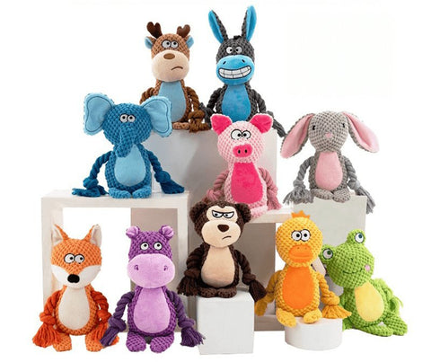 Fröhliche Kuscheltiere für Hunde – Für verspielte Momente