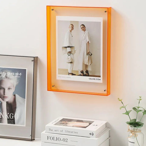 Lebendiger Acryl Displayrahmen – Zeitgemäßer Farbfotohalter
