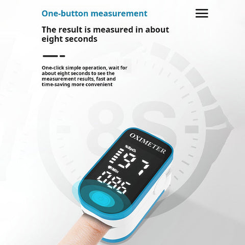 PulseCheck Tragbares Pulsoximeter – Schnell und Genau deinen Sauerstoffgehalt Messen