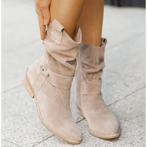 Sienna Wildleder Stiefeletten für Damen - Für einen Eleganten und Bequemen Look