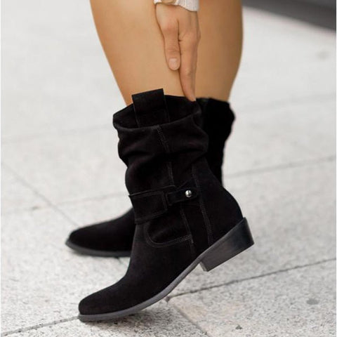 Sienna Wildleder Stiefeletten für Damen - Für einen Eleganten und Bequemen Look
