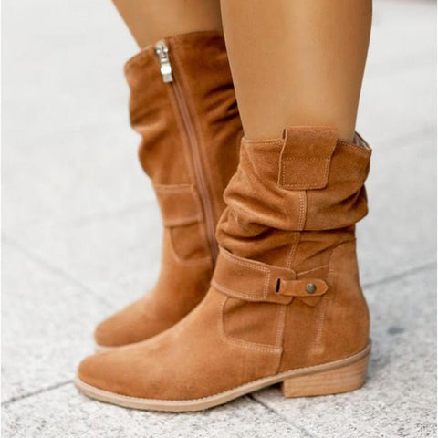 Sienna Wildleder Stiefeletten für Damen - Für einen Eleganten und Bequemen Look