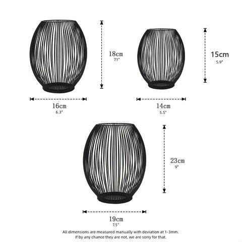 LunaGlow Kerzenhalter Set – Stilvolle, Gemütliche Beleuchtung