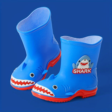 Sharky Regenstiefel für Kinder - Verspielter Wasserdichter Schutz