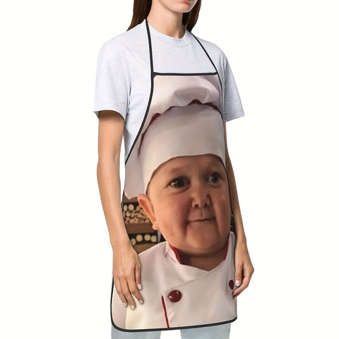 Little Chef Lustiges Hasbulla Schürze – Zum Kochen, Backen und Gärtnern