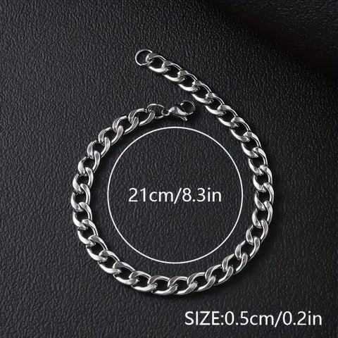 UrbanSteel Armbandenset – Cool und Trendy für Herren