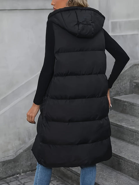 Eva Puffy Weste - Stilvoll und Warm für Damen im Herbst und Winter