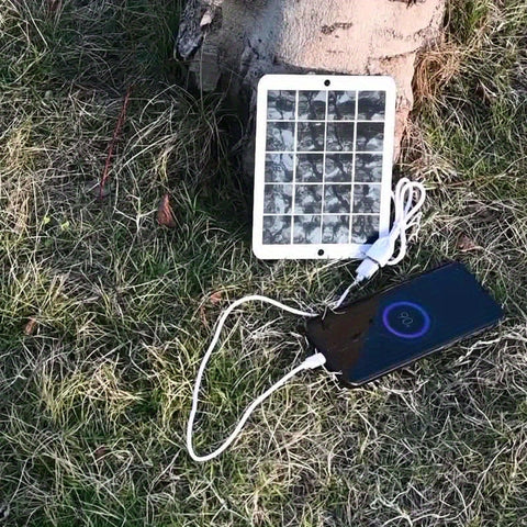 Tragbares Solarpanel mit USB – Immer und Überall Energie