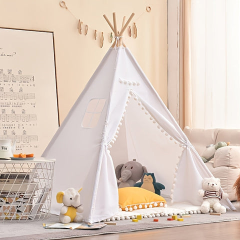 KiddieTipi Multifunktionales Tipi-Zelt - Weiche Zelte für drinnen und draußen