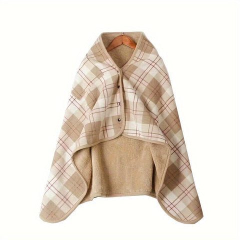 Tragbare Fleece Decke – Warm und Komfortabel für Zuhause, Arbeit und Outdoor