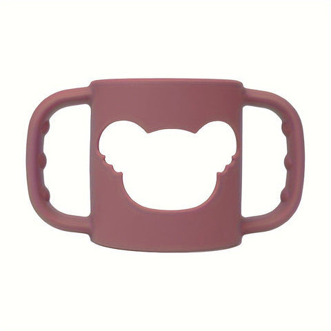 SnuggleGrip Silikonflaschenhalter für Babys – Weich & Flexibel