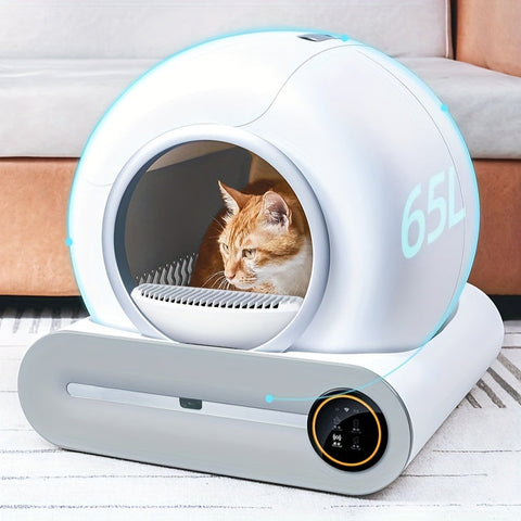 Extra große selbstreinigende Katzenbox – Clever und sorgenfrei