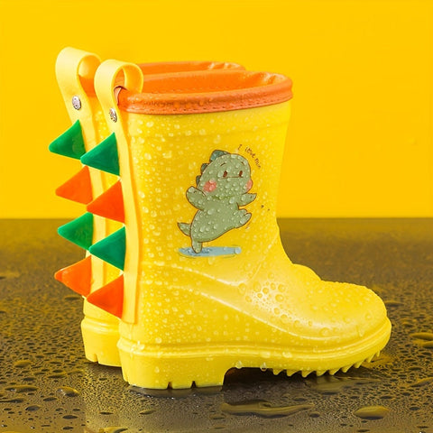 Dino Splash Kinderstiefel - Verspielter Schutz für Regnerische Tage