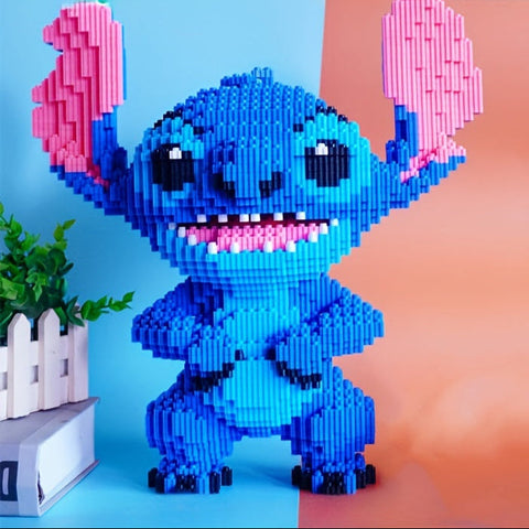 Stitch 3D Baupuzzle – Farbintensives und Detailliertes Modell für Kreative Bauherren