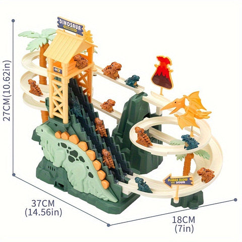 Dino Kletterbahn Spielset - Für Spannendes Dino Abenteuer