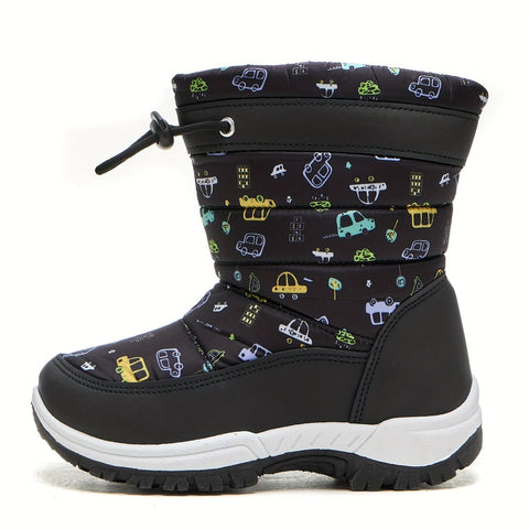 Verspielte Abenteurer Schneestiefel für Kinder - Warm und Sicher für Draußen
