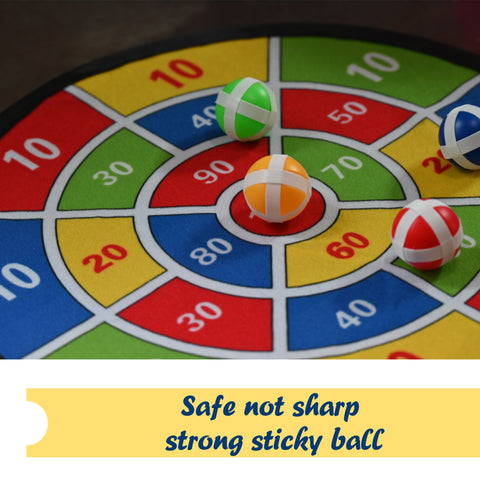 Sticky Dart Ball Set - Interaktives Familien-Dartspiel für drinnen und draußen