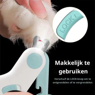 PetCare Nagelschneider - Sicher und einfach trimmen mit Licht