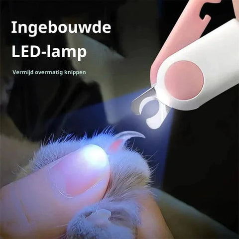 PetCare Nagelschneider - Sicher und einfach trimmen mit Licht