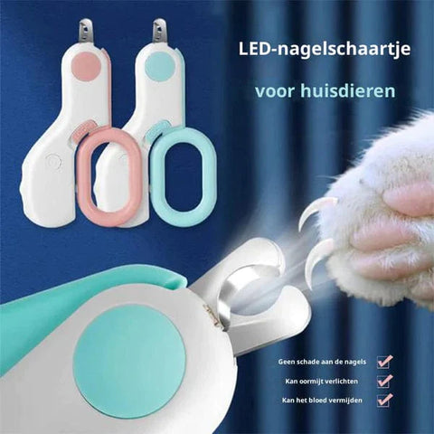 PetCare Nagelschneider - Sicher und einfach trimmen mit Licht
