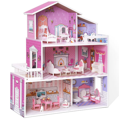 Buntes Puppenhaus – Für fantasievolles Spielen