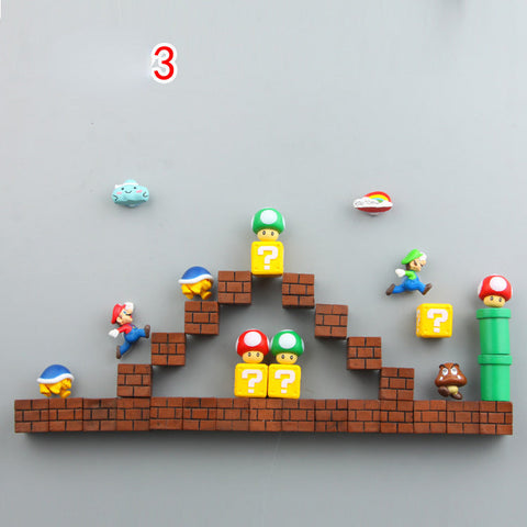 Super Mario Kühlschrankmagneten – Für fröhliche Küchendekoration