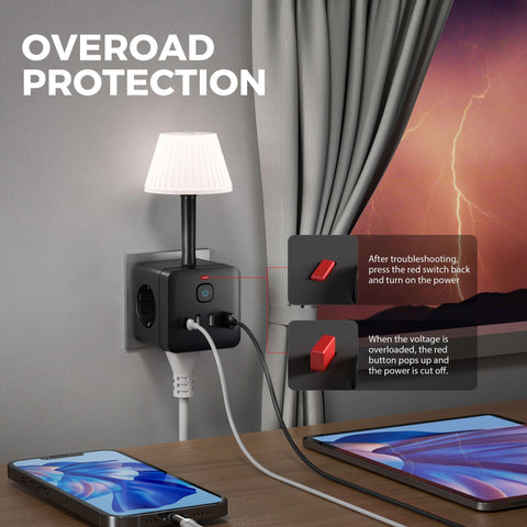 Smart 8-in-1 Nachtlampe - Für Smarte Lösungen und Beleuchtung