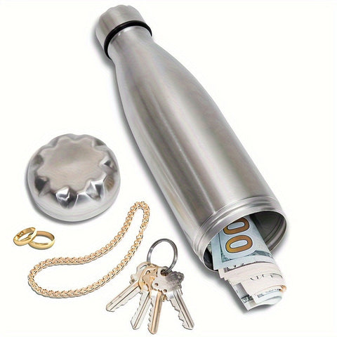 SafeHydrate Wasserflasche – Innovativ mit Versteckfach für Wertvolle Dinge