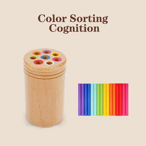 Bunte Balance-Stäbchen – Entwickle Hand-Augen-Koordination und Farben erkennen