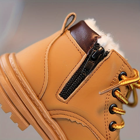 Trendige Fleece-Stiefel für Jungen - Warm und Wasserdicht