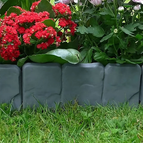 Steinoptik Gartenrand Set – Praktisch und Dekorativ
