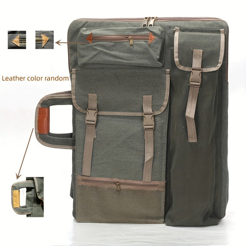 Canvas Zeichenbrett Rucksack – Praktisch, Langlebig und Einfach Mitnehmbar