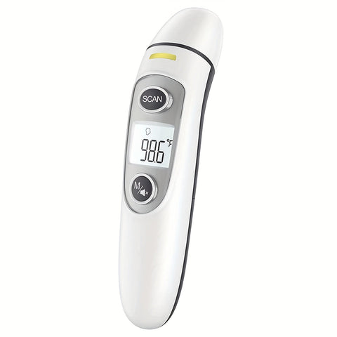2-in-1 Digitale Thermometer mit Schneller 1-Sekunden Messung – Geeignet für Stirn und Ohr