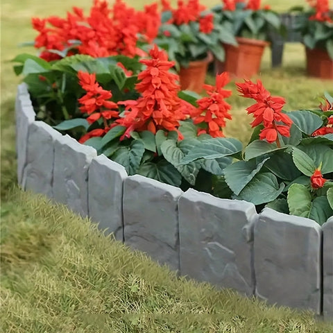 Steinoptik Gartenrand Set – Praktisch und Dekorativ