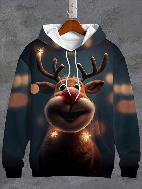 Rudolphs Festlicher Hoodie – Bequem und fröhlich