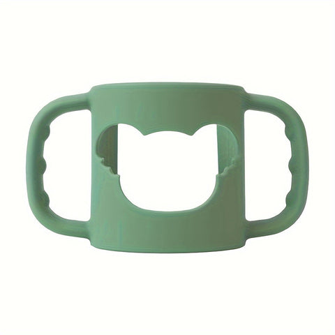 SnuggleGrip Silikonflaschenhalter für Babys – Weich & Flexibel