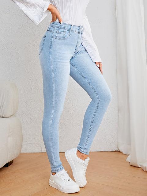 Emma Casual Skinny Jeans - Stilvoll, Bequem und Perfekt für Herbst & Winter