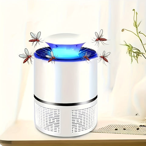 USB Stille Mückenlampe – Automatischer Insektenfänger mit Blauem Licht