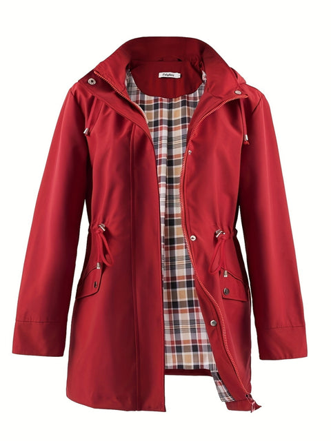 Stilvolle Plus-Size Wattierte Jacke – Komfortabel und Trendy für Herbst und Frühling