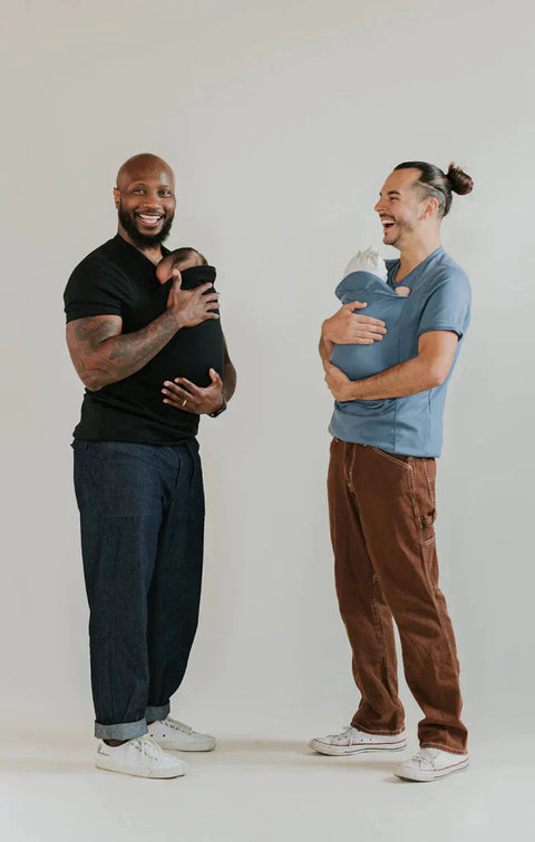 Bequemes Baby Trag T-Shirt – Handsfree Tragen für Eltern