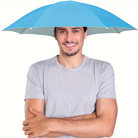 SunShade Regenschirmhut – Leicht, UV-schutz und freihändig