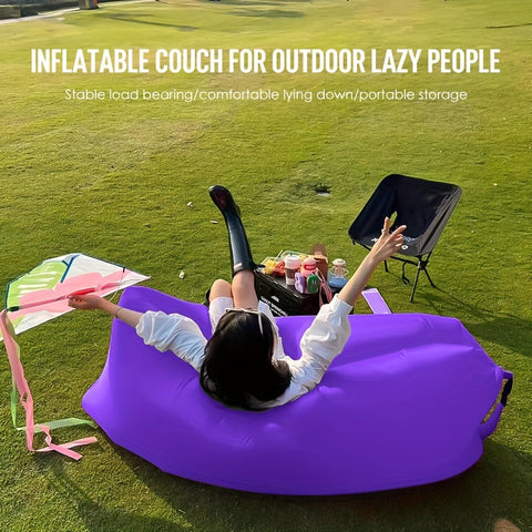 Aufblasbare Loungebank - Leicht und Komfortabel für Camping und Outdoor-Abenteuer